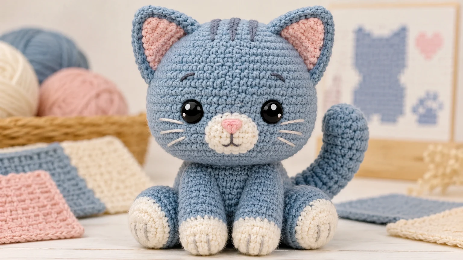 Use text prompts as a crochet pattern maker free workflow