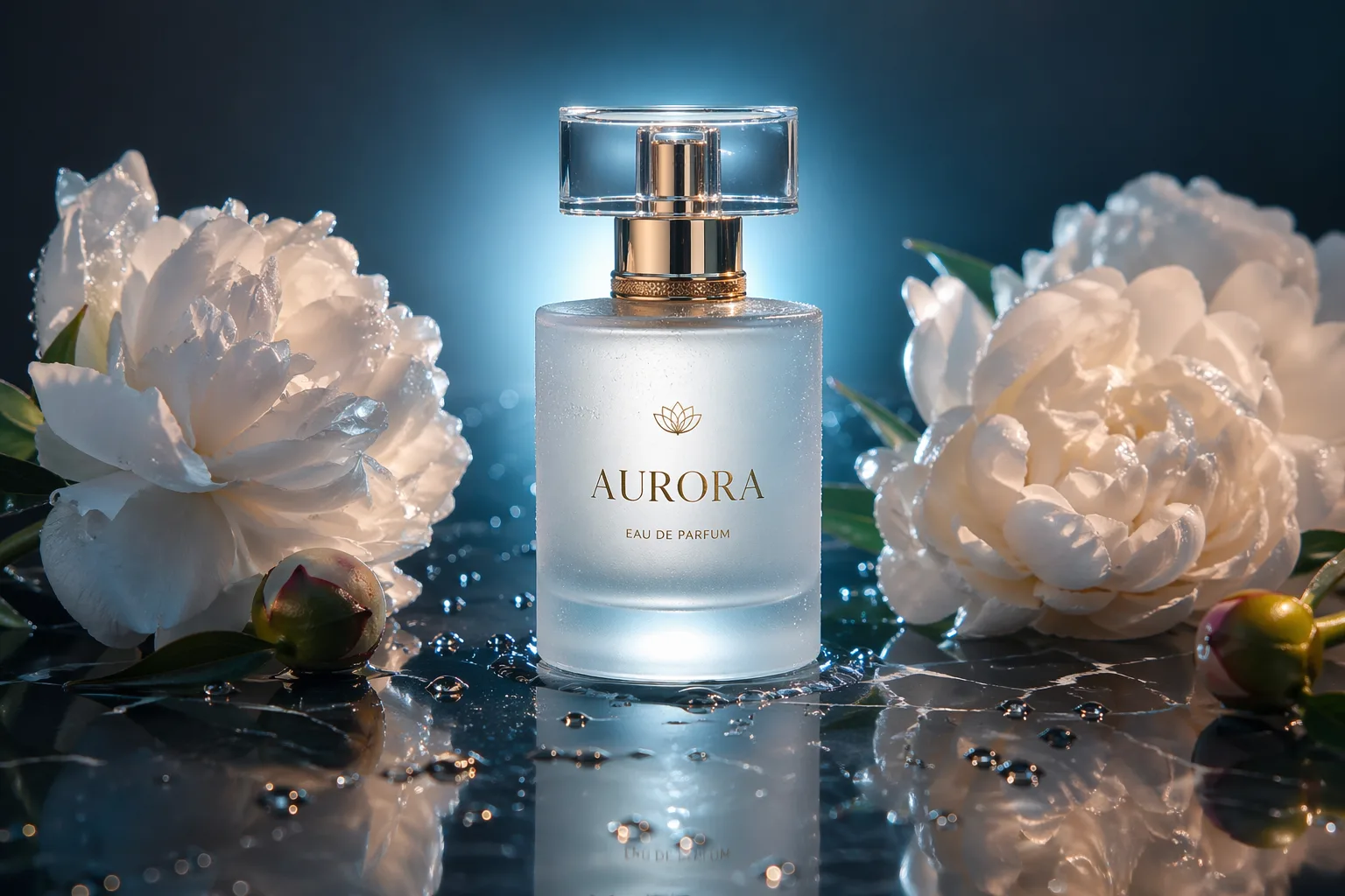 AI image generator luxury product photography example