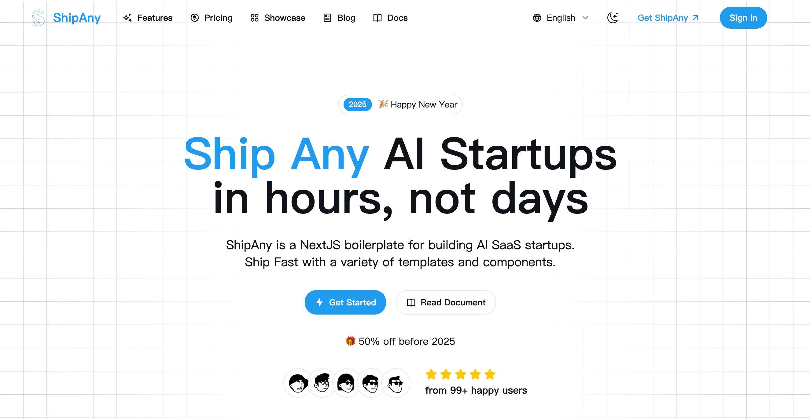 nana img 1.0 launch page preview with generator interface