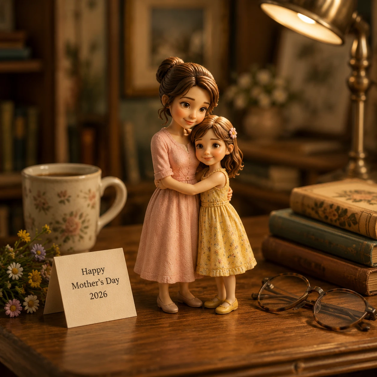 Mother's Day Prompt for Gemini — Nano Banana Family Diorama