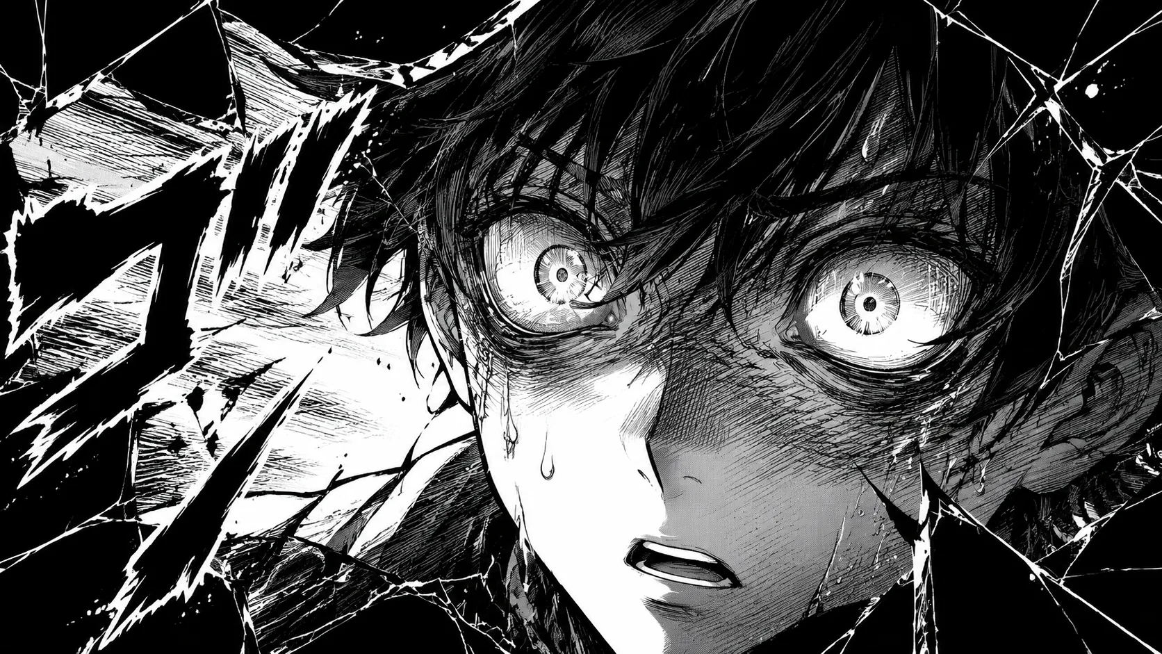 Manga reaction panel generated from a prompt